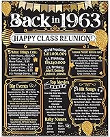 Vista 466 de Lone Star Art 66ª Reunión de Graduados (Sesenta y seis) Decoración en Oro - Recordando El Año - Clase de 1959 - Póster Sin Marco de 11x14 - Globos