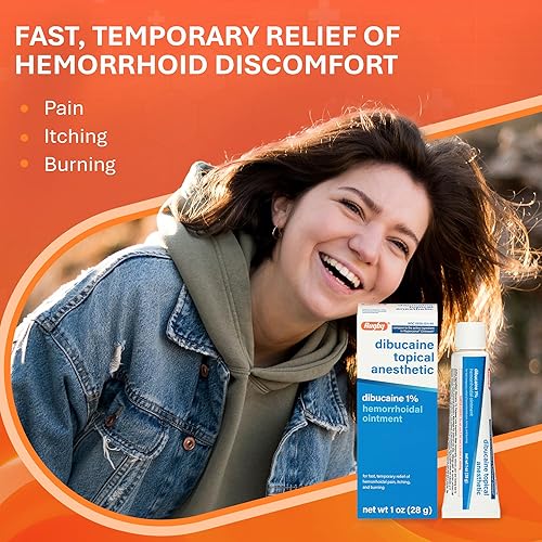 Miniatura 3 de Ungüento de dibucaína 1% pomada de hemorroides - 1 onza (paquete de 2)