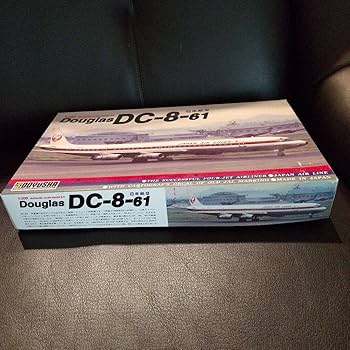 Amazon | レア 童友社 航空機 模型 ダグラス DC-8-62 日本航空
