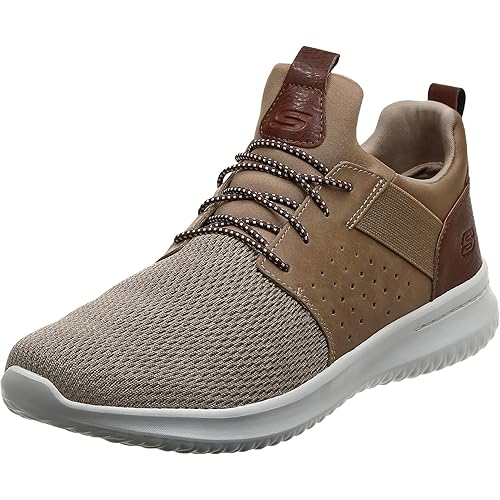 Skechers Unisex-Adult Classic Fit-Delson-Camden Sneaker