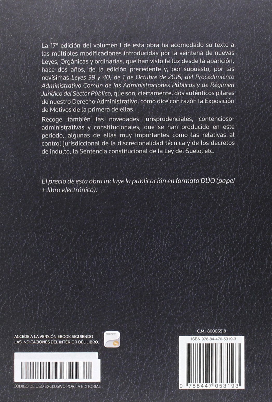 Curso De Derecho Administrativo I (Tratados y Manuales de Derecho)