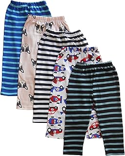 NammaBaby Baby Pajama Pant Mixed Prints - Set of 5