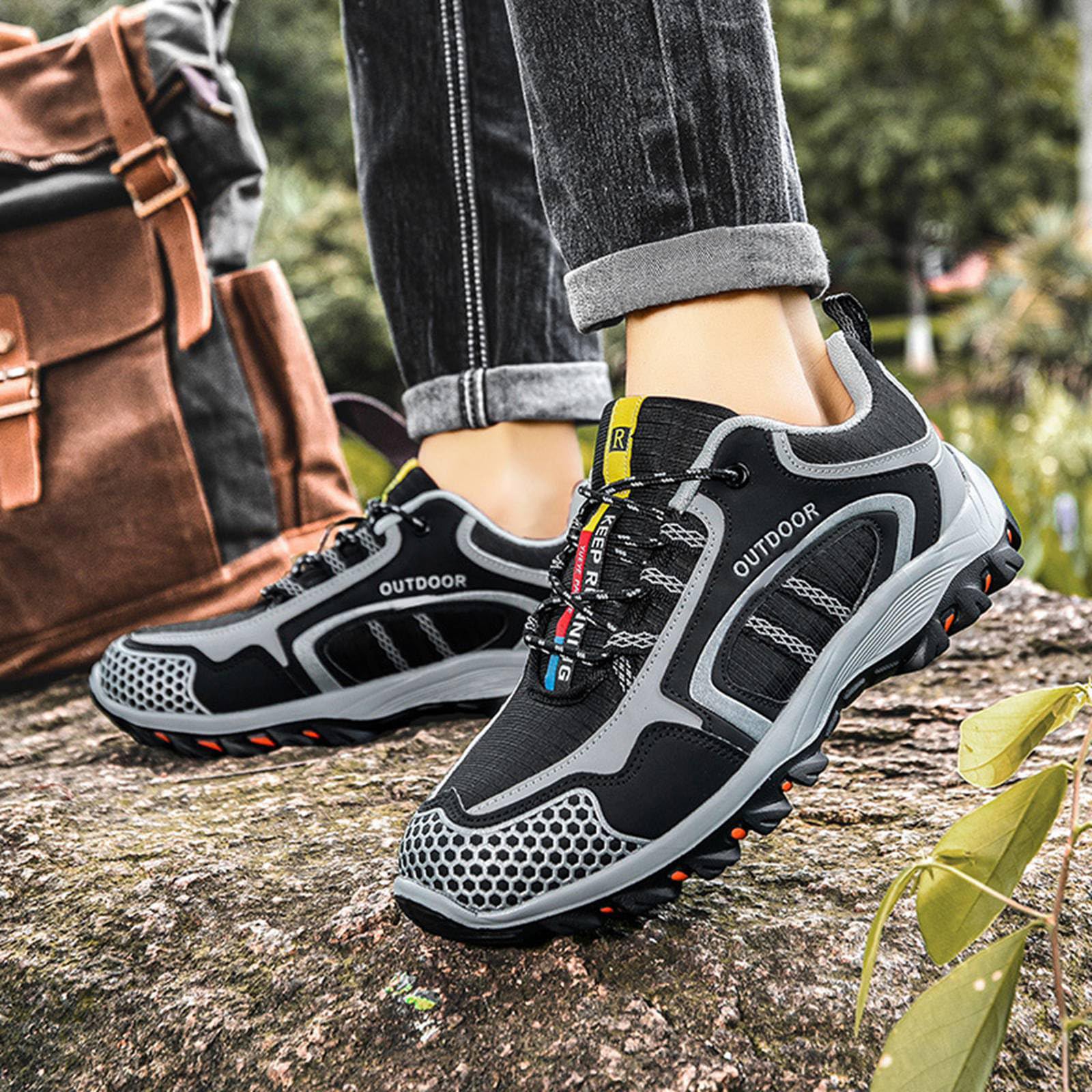 Scarpe da Trekking Leggere, Scarpe da Passeggio per Esterni, Scarpe da Corsa Antiscivolo e acquatiche per comode Calzature da Trekking