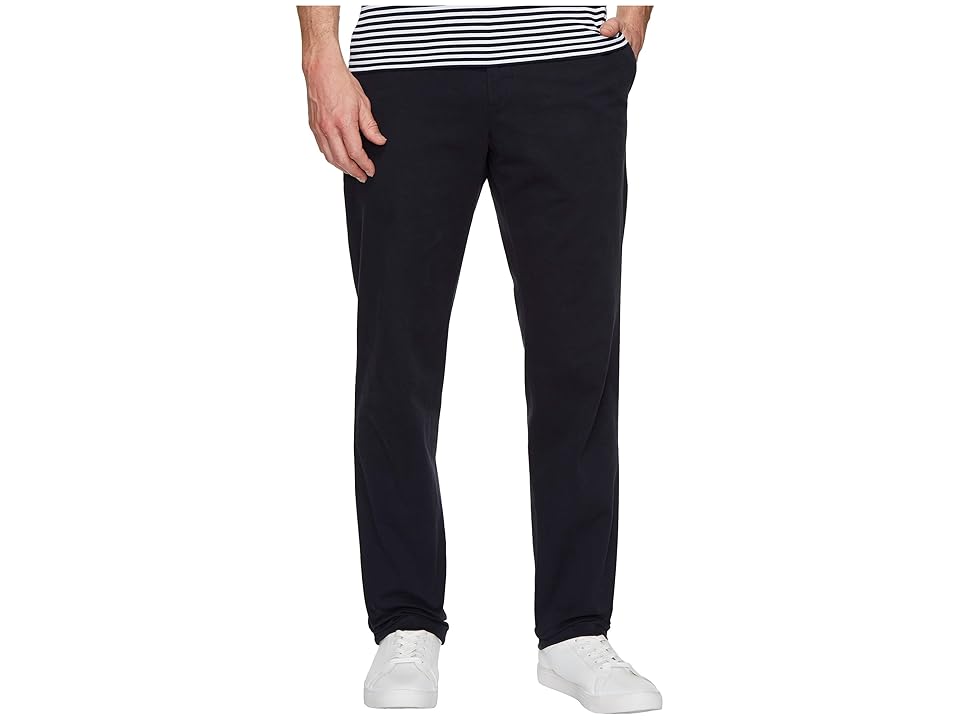

Polo Ralph Lauren Slim Fit Garment Dyed Stretch Cotton Trousers (Navy) Men's Casual Pants