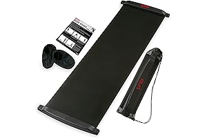 SPRI Slide Board for Indoor Ice Skating and Low-Impact Balance Training
