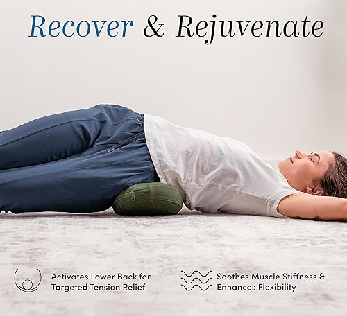 Miniatura 4 de Halo Camilla de masaje lumbar con 8 nodos de acupresión para aliviar el dolor de cintura, cadera y espalda, diseñado ergonómicamente para