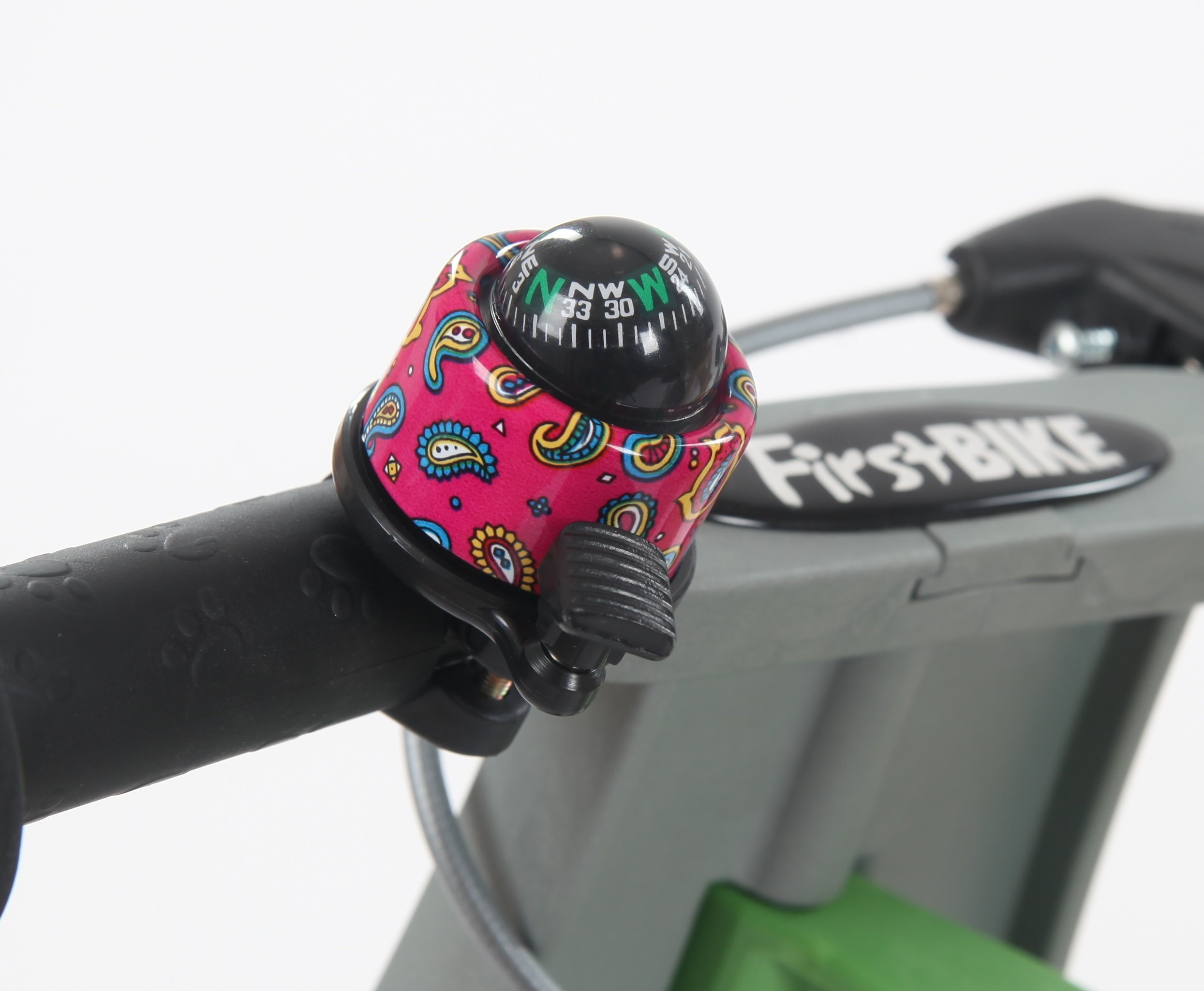 FirstBike - Compass Bike Bell, Pink