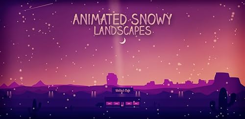 Animated landscapes with snow
