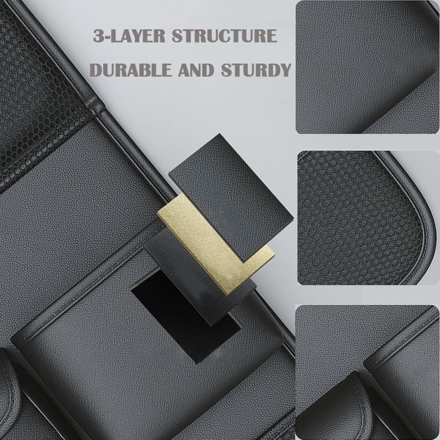 Auto Organizer Rückenlehnenschutz Für Audi Q2 Q3 Q4 Q5 Q5L Q7 Q8 Multifunktional Wasserdicht Rücksitz Organizer mit Klapptisch