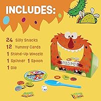 Vista 6 de Peaceable Kingdom Feed The Woozle Cooperative Game for 2 to 5 Kids Ages 3+ - Learn Social Skills While Completing Physical Challenges