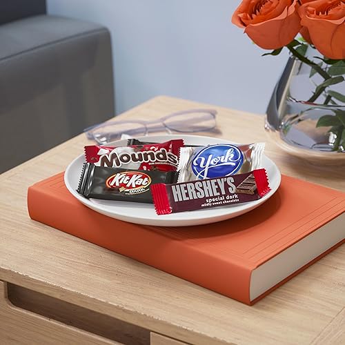 Miniatura 6 de Hershey - Caramelos surtidos de chocolate negro para amantes del chocolate oscuro envueltos individualmente paquete de fiesta a granel de 3289 onzas