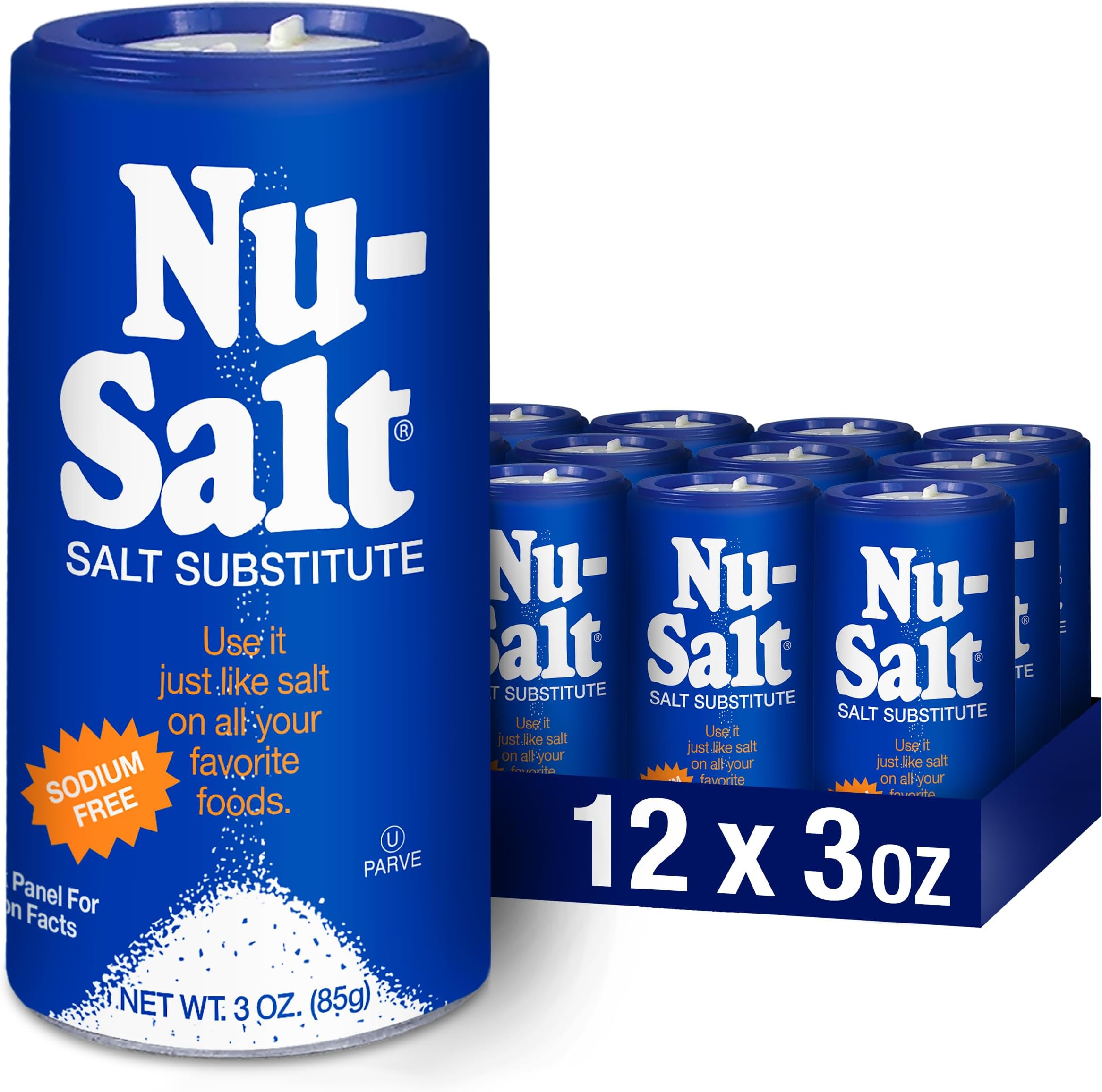 Nu Salt, 3-Ounce Shaker (12 Count)