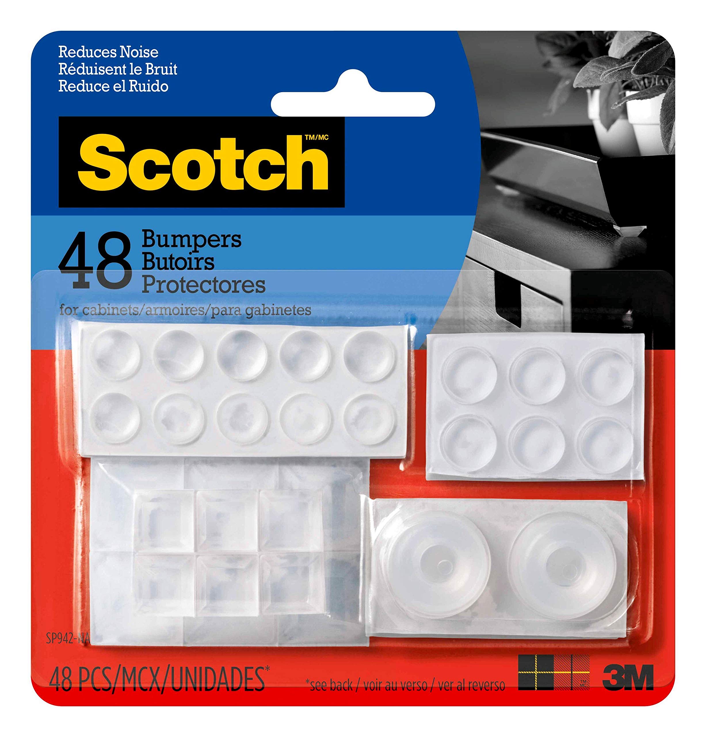 Parachoques 3M Company SP942-NA para un hogar silencioso y seguro