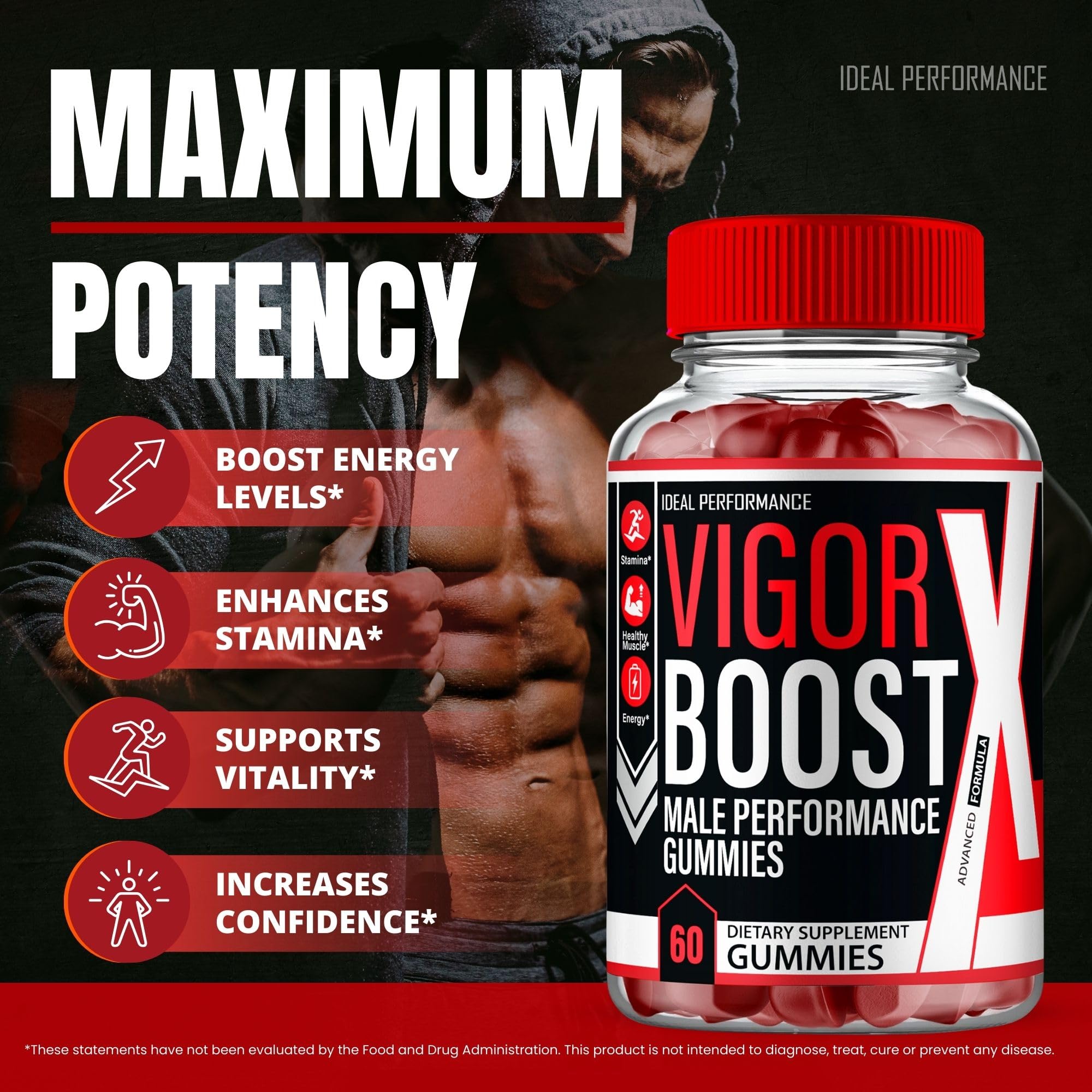 Amazon.com: Vigor Boost Gummies, Vigor Boost for Men Supplement Pills -  Maximum Strength Performance, All Natural Support Overall Health &  Wellness, Premium VigorBoost Advanced Support Gummy Reviews (2 Pack) :  Health & Household