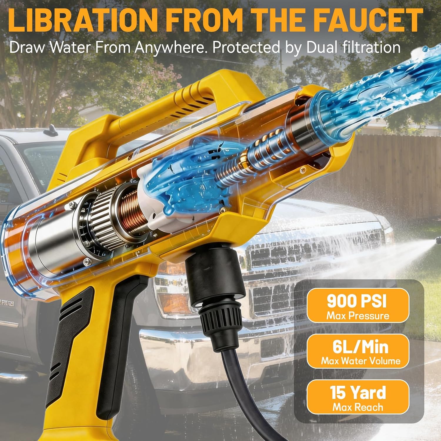 vokoroad Cordless Car Cleaner Tool