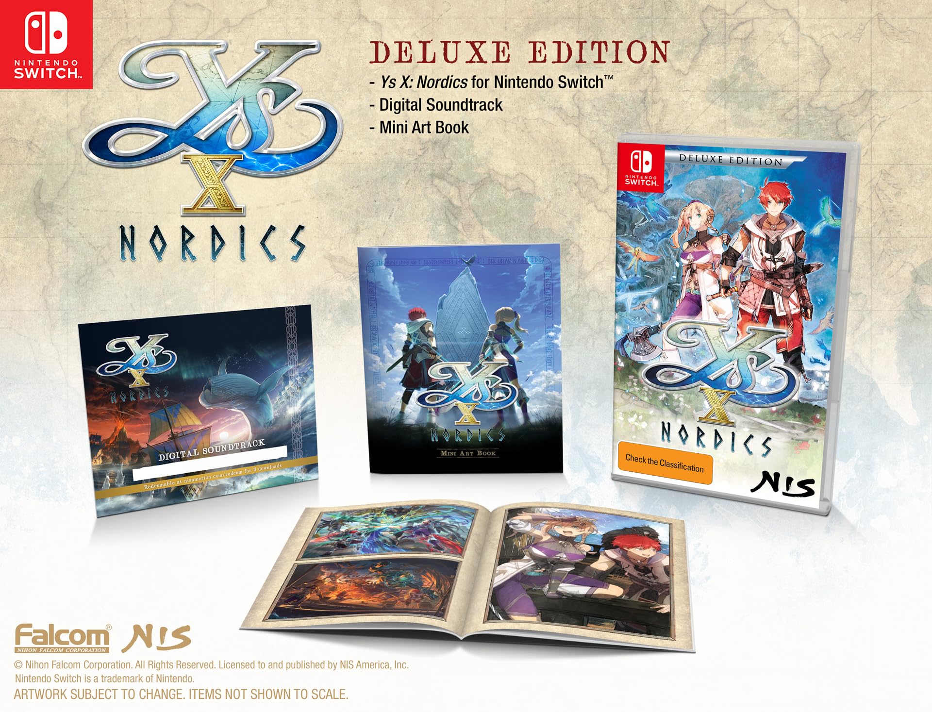 YS X: Nordics Deluxe Edition - Nintendo Switch : Amazon.com