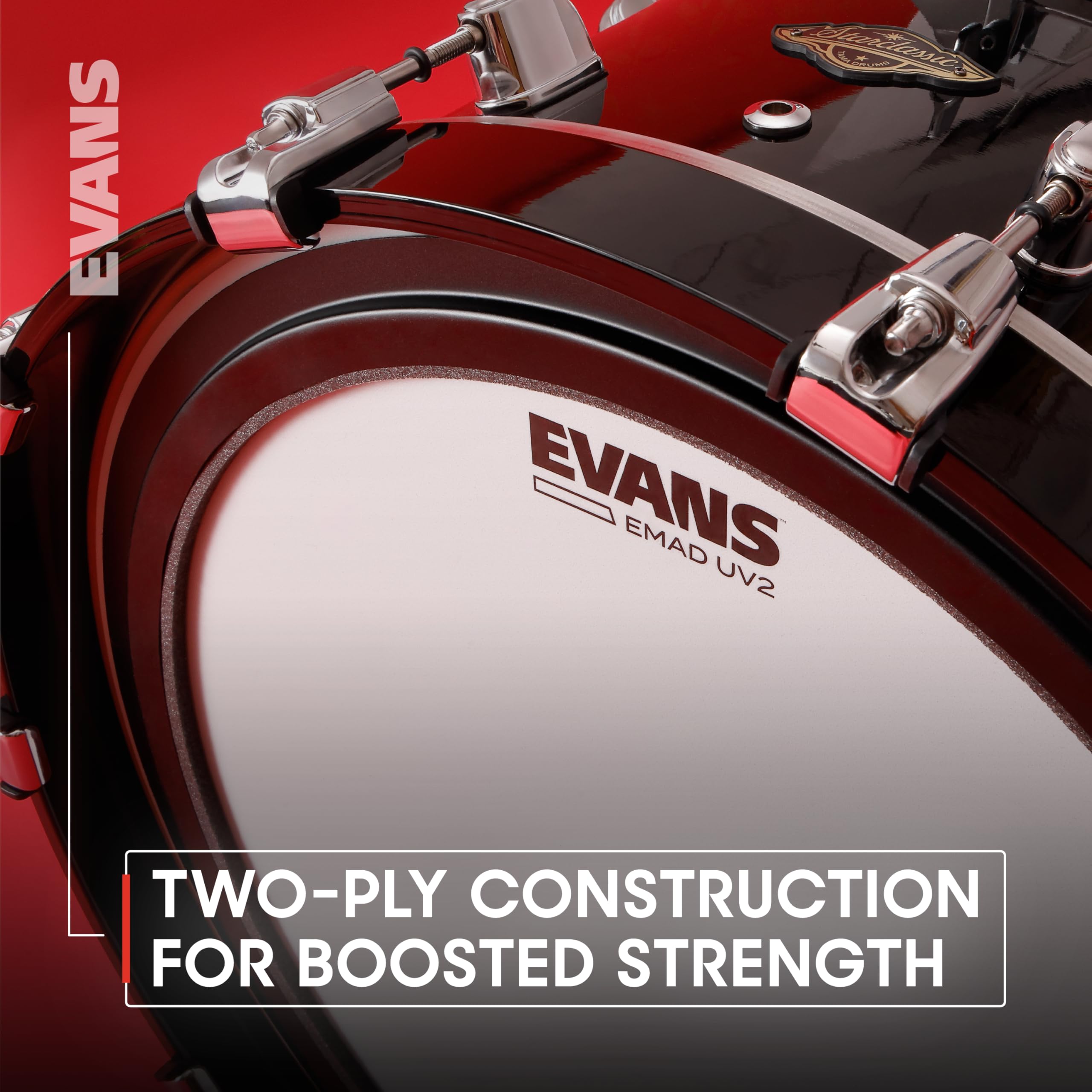 Evans UV Coated Peau Grosse Caisse BD26UV2 26 Pouces