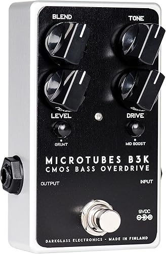 Miniatura 10 de Darkglass Microtubes B7K Ultra V2 - Pedal de preamplificador de graves con entrada auxiliar