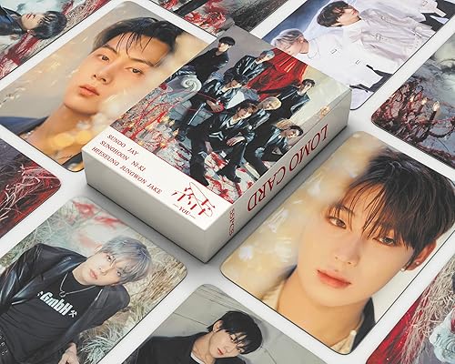 ENHYPEN YOU Tarjetas fotográficas 55 piezas 2023 nuevo álbum YOU Lomo Cards Kpop mercancía regalo para fanáticos niños niñas ENGENE-C