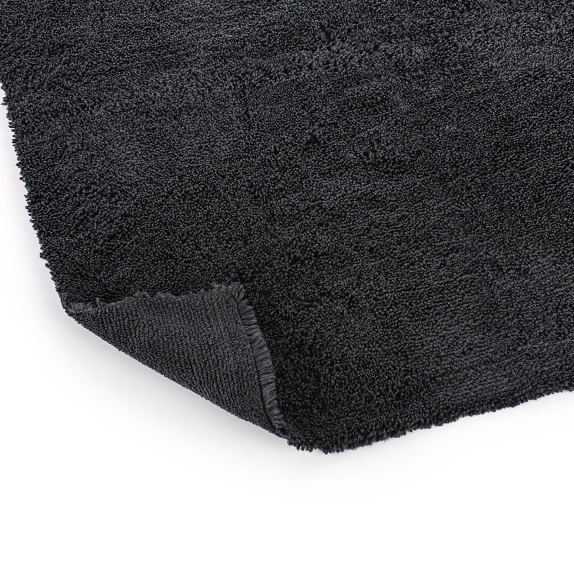 The Rag Company - Creature Edgeless Auto-Detailing-Handtücher (10er-Pack), professionelle 70/30-Mischung, zweilagige Plüsch-Mikrofaser, Polieren und Polieren, 420 g/m², 40,6 x 40,6 cm, schwarz