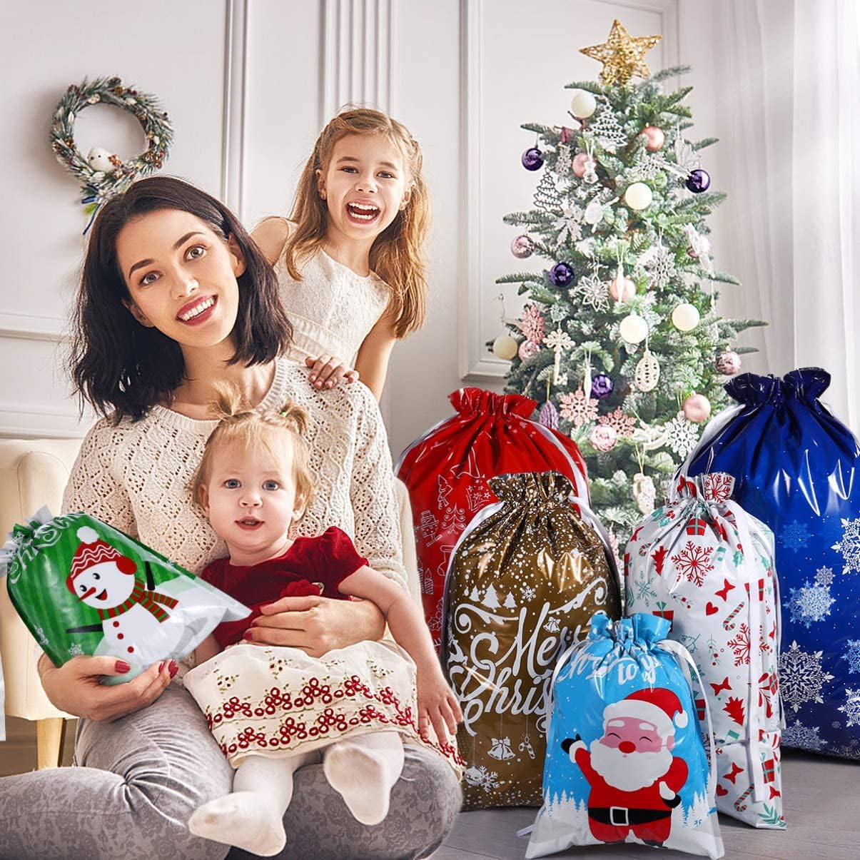 ❤ Crazy Deals Cabilock 30pcs Gift Wrap Bags Goody Bags Christmas Gift Bags Drawstring Design Storage Pouches for Christmas Festival Party 60% Off Discount Cabilock 30pcs Gift Wrap Bags Goody Bags Christmas Gift Bags Drawstring Design Storage Pouches for Christmas Festival Party