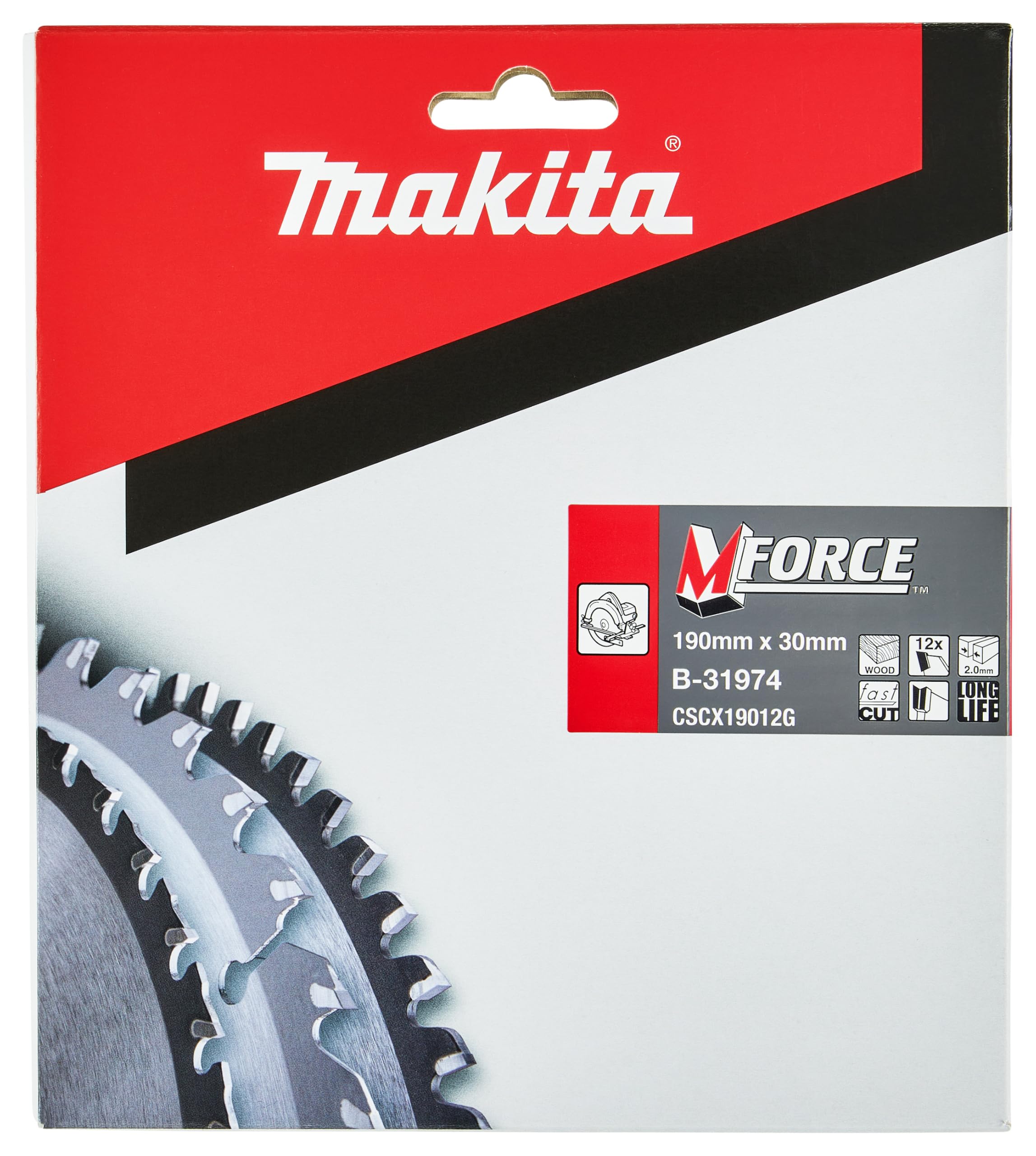 Makita B-31974 M-FORCE Saegeb. 190x30x12Z – Ansicht 3