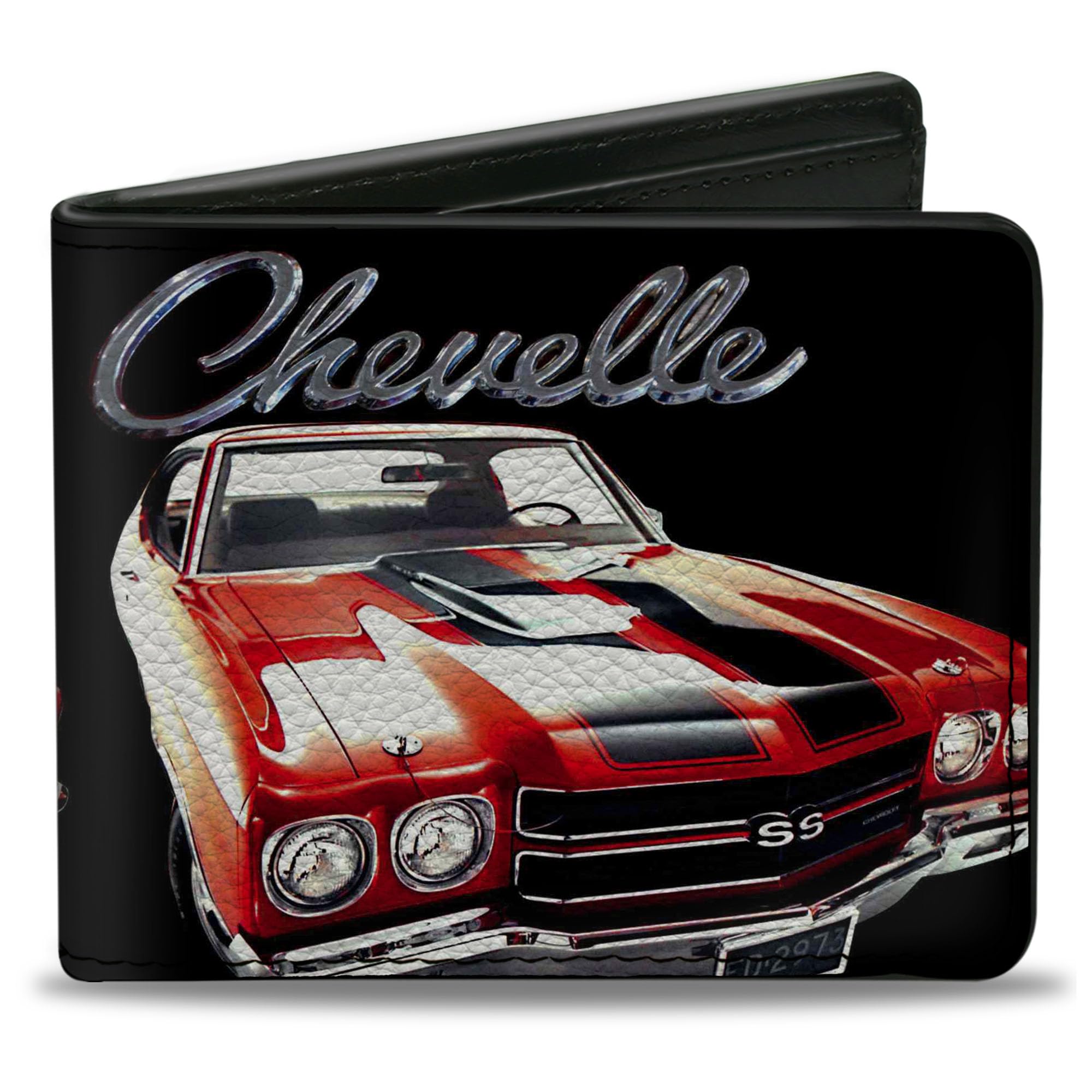 Buckle-Down Bifold Wallet Chevelle,4.0" x 3.5"