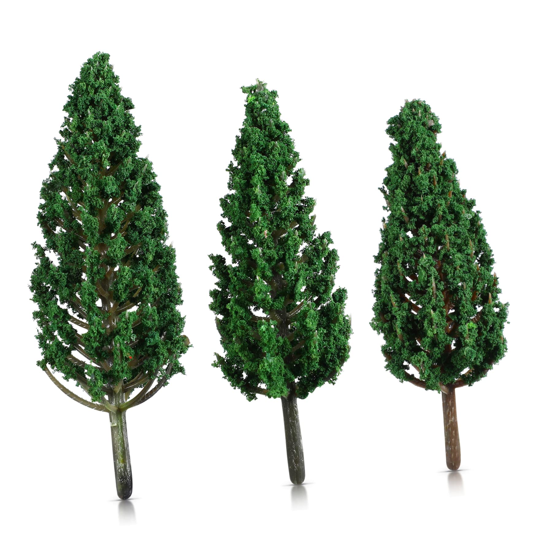 SEWACC 120piezas Árboles para Dioramas y Decoración Escénica De De Árboles para Trenes y Maquetas Variedad