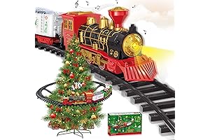 Christmas Tree Train Inside Tree