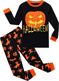 Family Feeling Kids & Toddler Boys Pajamas 2 Piece Pjs Set 100% Cotton Sleepwear