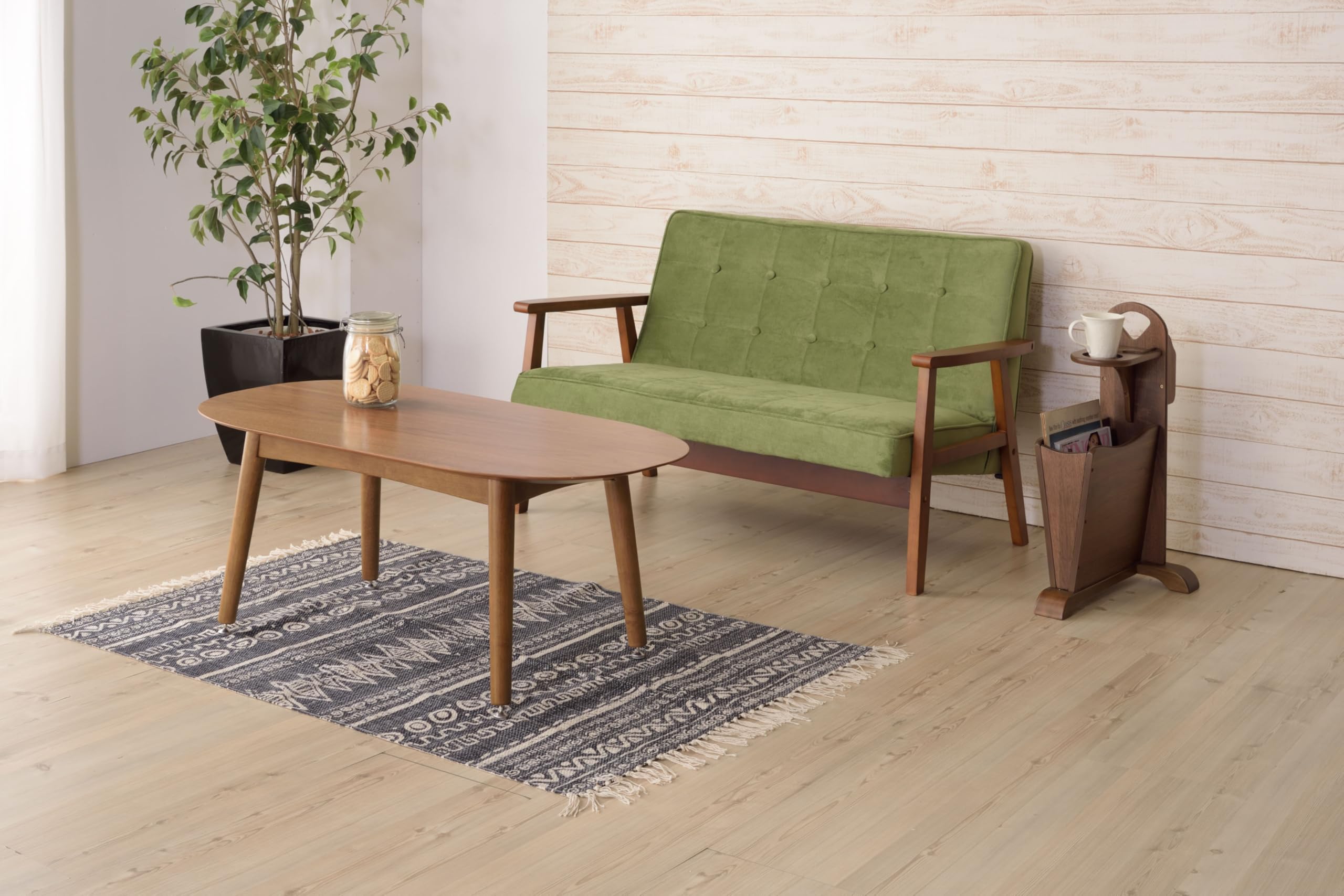 Amazon | 東谷 サイドテーブル 幅45cm トムテ 天然木 TAC-252WAL