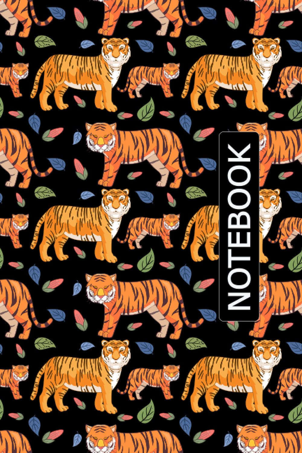 Tiger Notebook: Tiger Lovers Blank Lined Journal Notebook for Men Women Girls and Kids Gifts