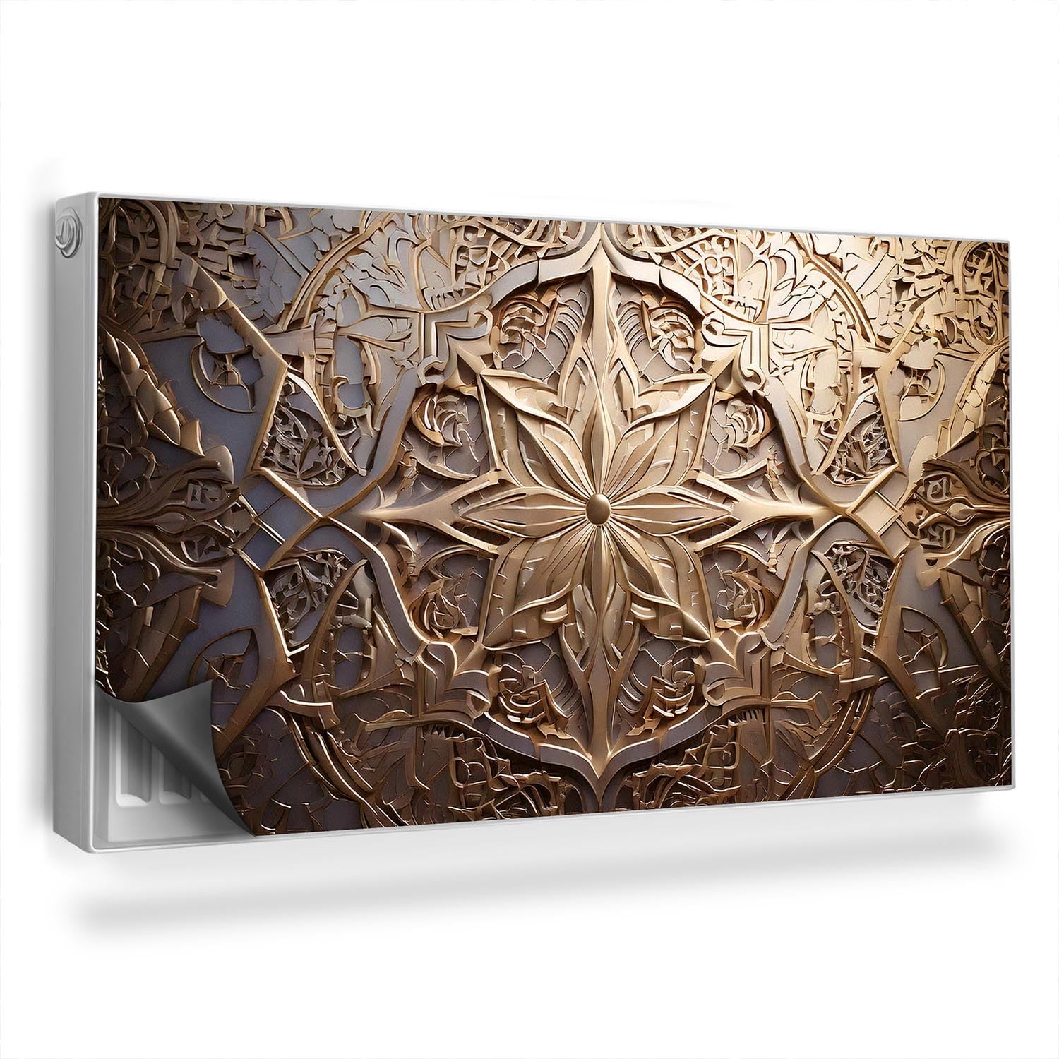 Cache radiateur magnétique 110x60 cm pour protéger et décorer votre intérieur facilement