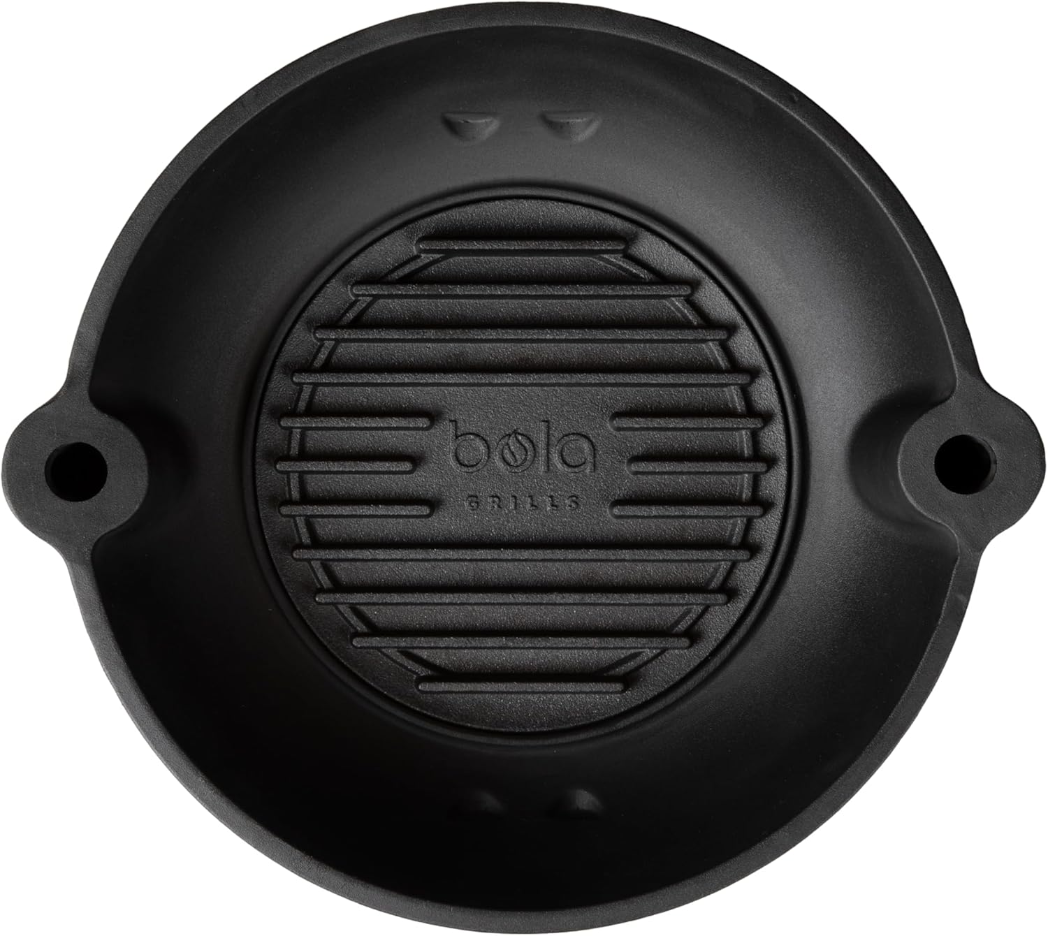 Bola Grill Traveler Portable Charcoal Grill – Small Tabletop BBQ Grill with Adjustable & Rotating Grate for Outdoor Cooking, Camping & Backyard BBQ (White)