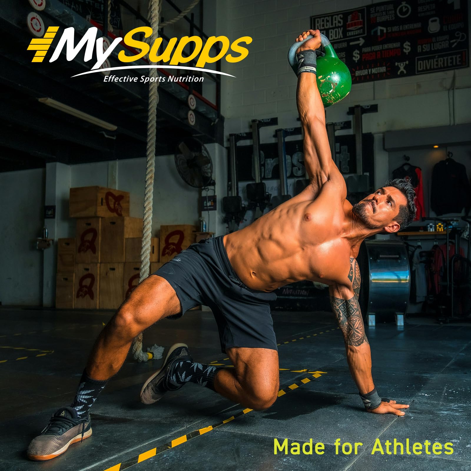 My Supps 100% Natural Soya Protein Isolat, 1er Pack (1 x 2 kg)