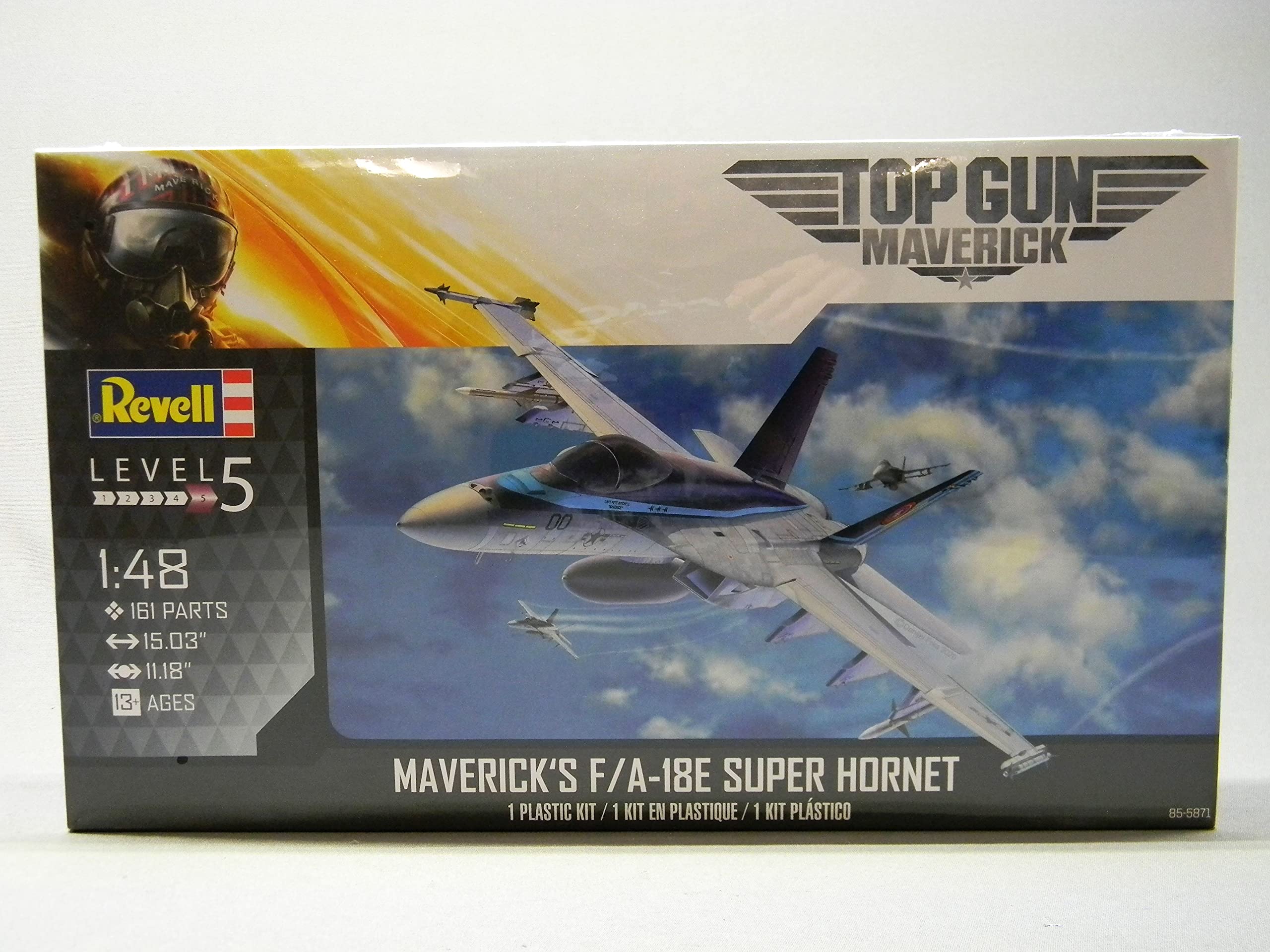 Revell 855871 Top Gun Maverick's F/A18E Super Fighter Jet Kit
