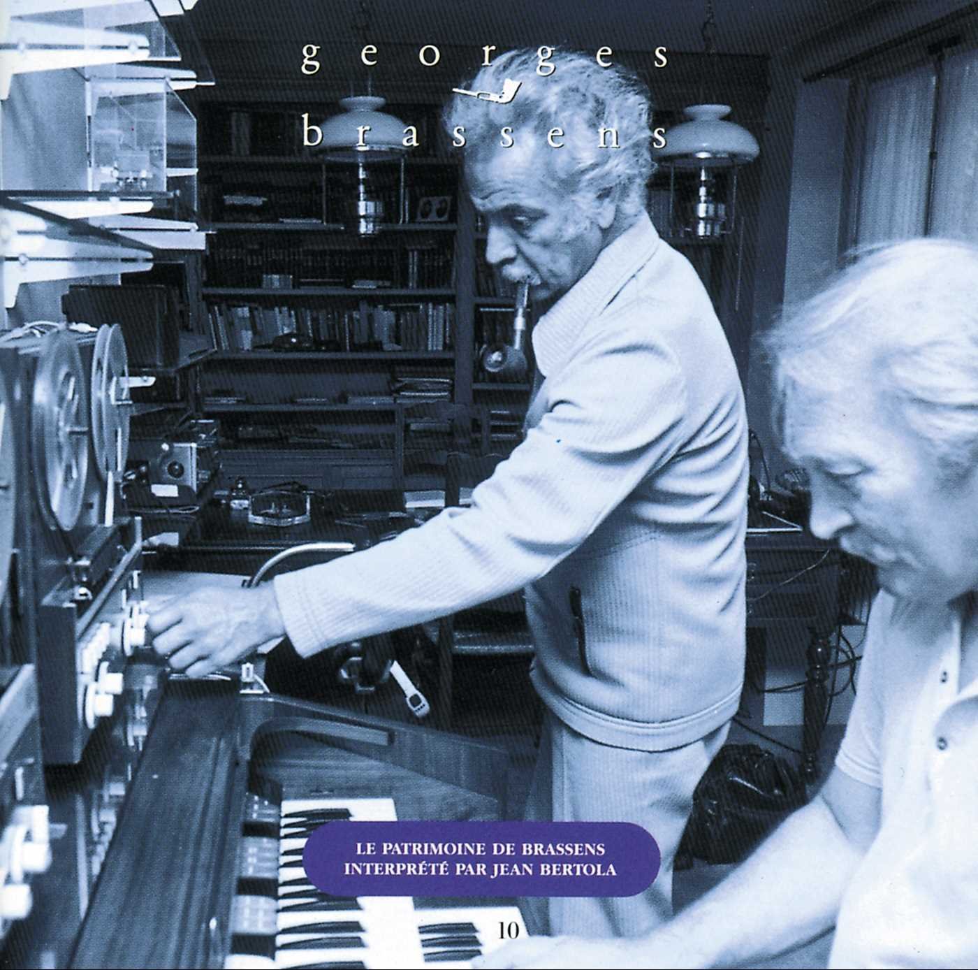 Patrimoine G Brassens [Audio CD] Georges Brassens; Gerard Niobe; Christian Garros and Maurice Vander