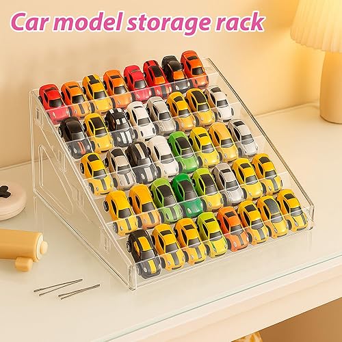 Miniatura 5 de Paquete de 2 organizadores de esmalte de uñas de 5 capas para lentes de sol, estante de exhibición de acrílico, soporte para gafas, soporte para