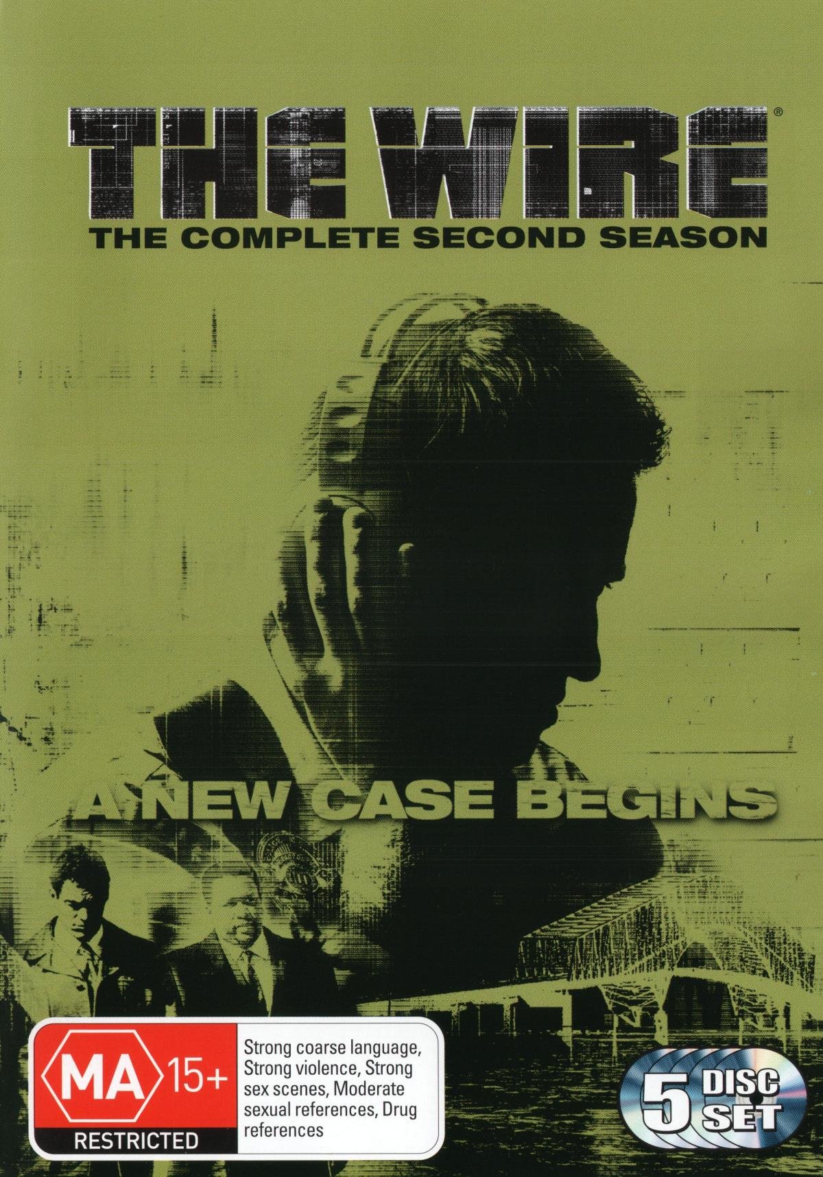 The Wire Season 2 | NON-USA Format | PAL Region 4 Import - Australia [DVD]