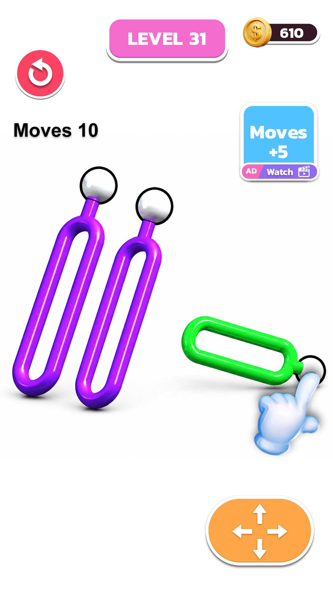 Pin Sortting Pin Out Sort Master 3D Tap Away Puzzle: Pull the Pins TapOut Challenge ...