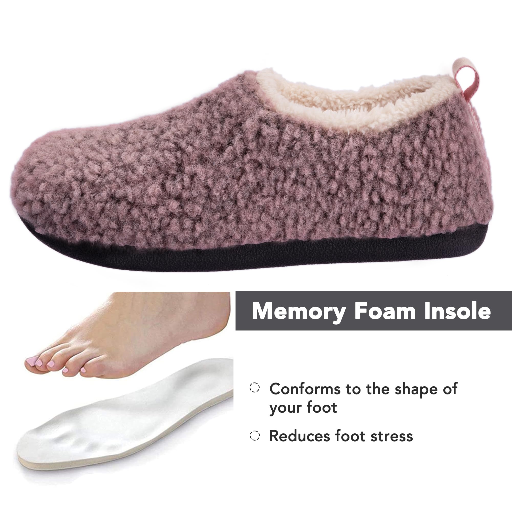 RockDove Women's Nomad Slipper con Memory Foam