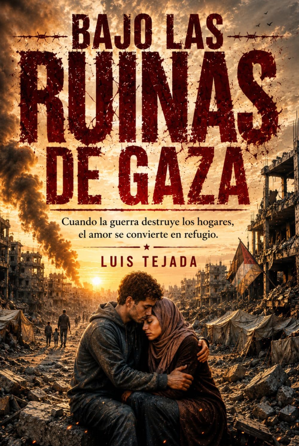 Bajo las Ruinas de Gaza: Cuando la guerra destruye los hogares, el amor se convierte en refugio (Novela romántica y drama)