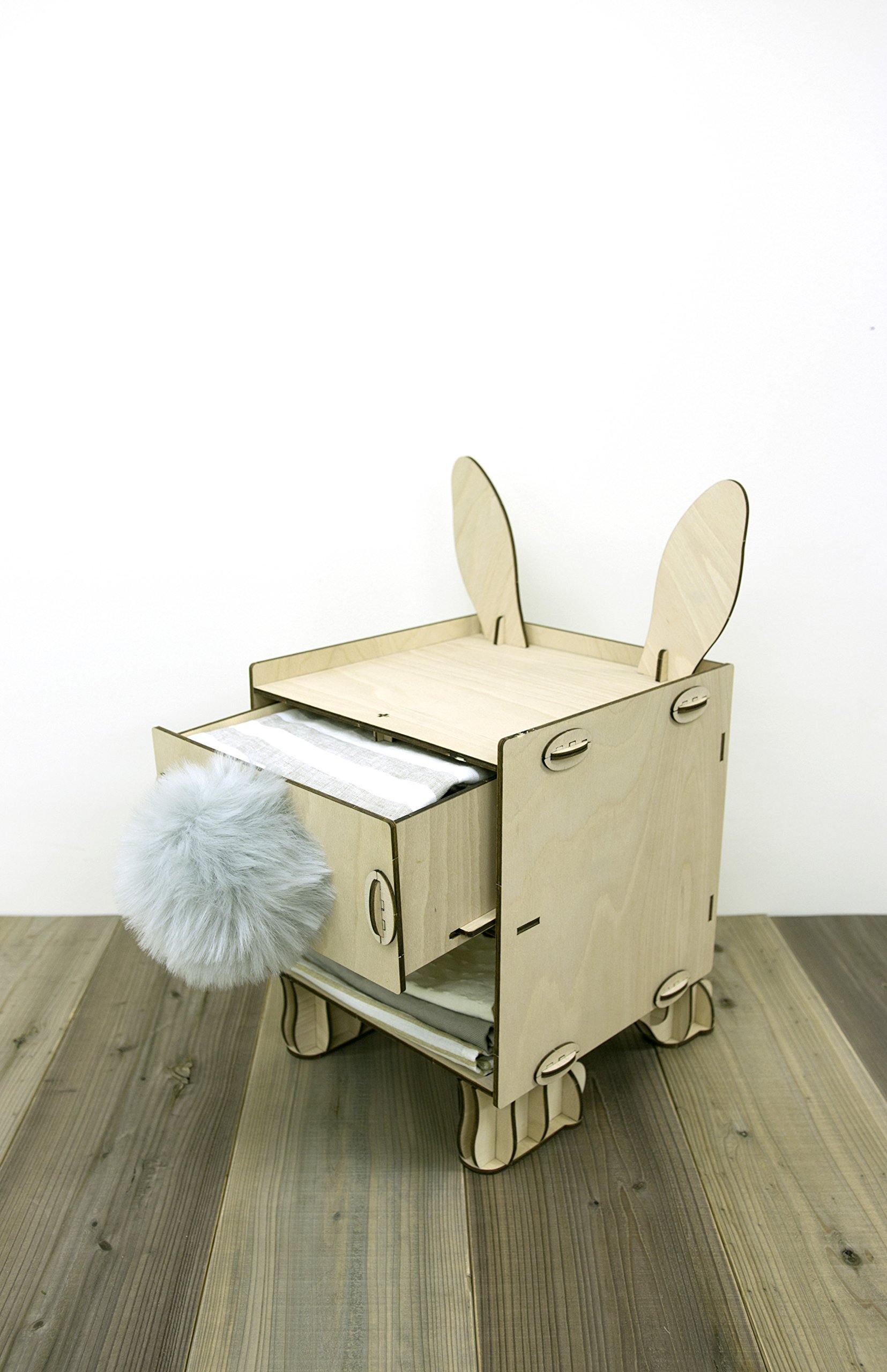 ki-gu-miLivingウサギサイドチェスト bunnychest Amazon.co.jp: ki-gu-mi Living キグミ リビング ウサギ サイド