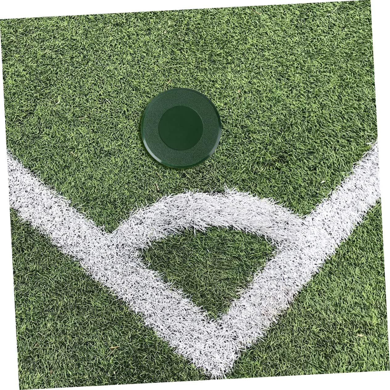 2pcs Durable Golf Hole Cup Cover for Outdoor Putting Practice Lightweight Portable Golfing Training Aid for Enthusiasts