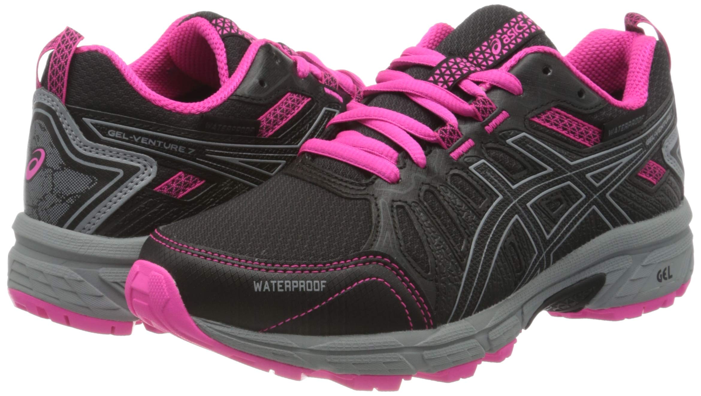 ASICS Mixte Enfant Gel-Venture 7 GS WP Chaussure de Marche