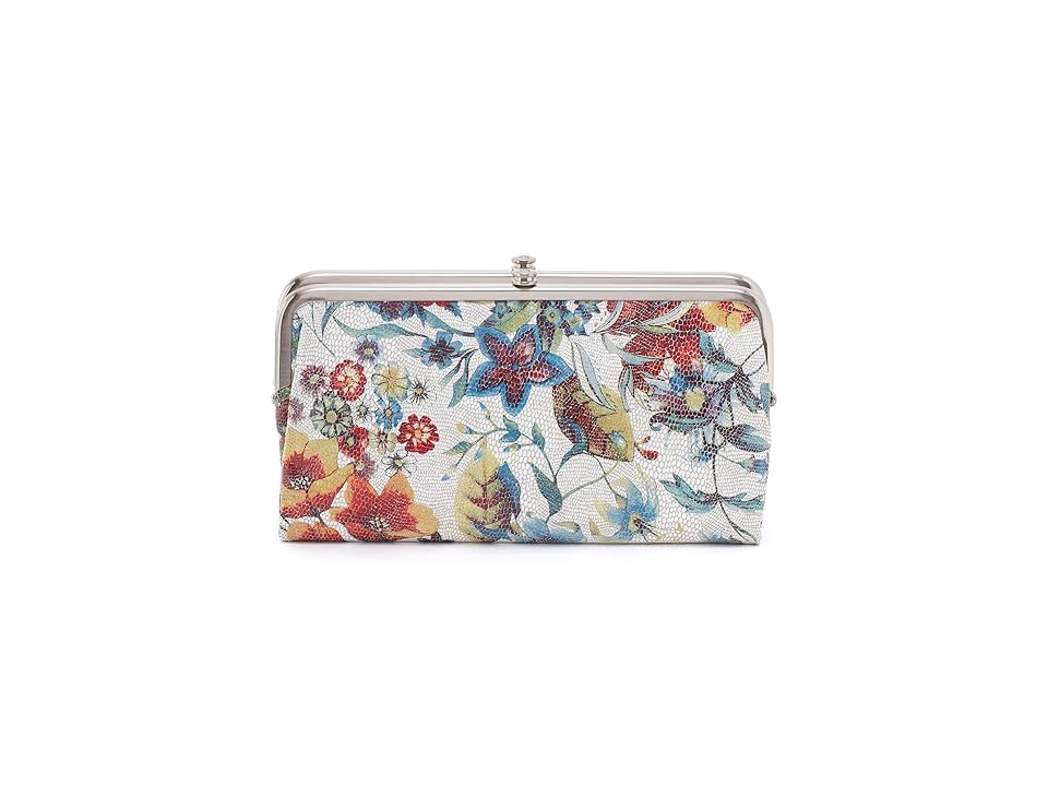 HOBO Lauren (Botanic Print) Clutch Handbags INTERNATIONAL SHIPPING