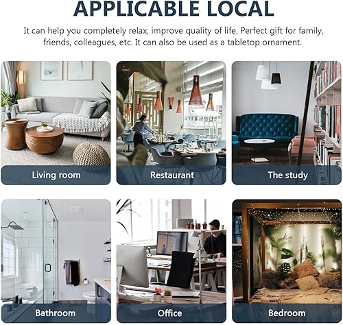 Miniatura 6 de Angoily 2 piezas de figuras de resina de reno de Navidad figuras de ciervos pequeños estatuas de animales esculturas modernas hechas a mano Artware