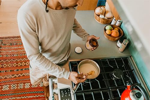 Miniatura 6 de PAAVANI Ayurveda Golden Milk - Hecho en Estados Unidos - Mezcla de cúrcuma ayurvédica y ashwagandha - Suplemento en polvo - Haldi Doodh - 100%