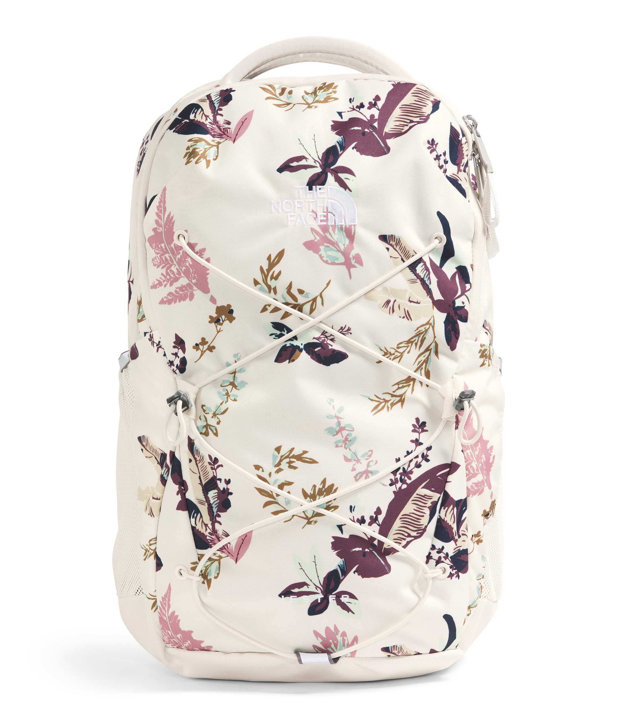 THE NORTH FACE Women's Jester Everyday Laptop Backpack, White Dune Leaf Toss Print, One Size