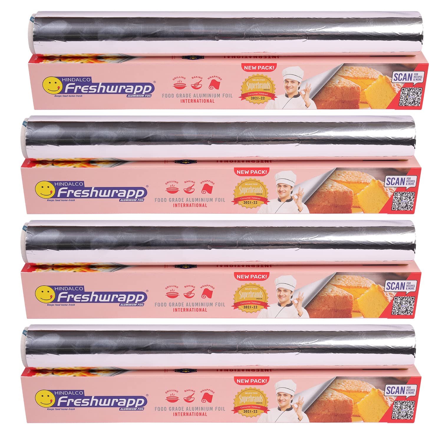 See full amazon price history chart for Hindalco Freshwrapp International Aluminium Foil 8 Meters, 18 microns (Pack of 4) |Food Packing, Wrapping , Storing , Serving and Cooking (Baking , Grilling , Roasting, Freezing) Hindalco Freshwrapp International Aluminium Foil 8 Meters, 18 microns (Pack of 4) |Food Packing, Wrapping , Storing , Serving and Cooking (Baking , Grilling , Roasting, Freezing) (B08RC572B2) Amazon Price History, Amazon Price Tracker